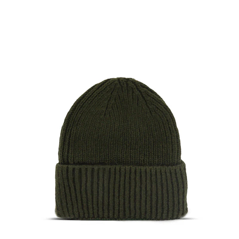Maison Sacrée-Ms Khaki Knitted Beanie-Bere-2-Milagron.com