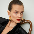 Maison Soula-Adel Hoop Earrings-Earrings-2-Milagron.com