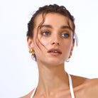 Maison Soula-Aqua Earrings Champagne-Earrings-2-Milagron.com