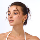 Maison Soula-Aqua Earrings Champagne-Earrings-4-Milagron.com