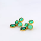 Maison Soula-Aqua Earrings Green-Earrings-5-Milagron.com