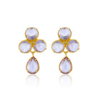 Maison Soula-Aqua Earrings Light Amethyst-Earrings-1-Milagron.com