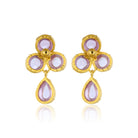 Maison Soula-Aqua Earrings Light Amethyst-Earrings-3-Milagron.com