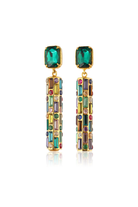 Maison Soula-Cher Küpe - Zümrüt Yeşili-Küpe-1-Milagron.com