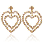 Maison Soula-Follow Your Heart Earrings Rose Pink-Earrings-1-Milagron.com