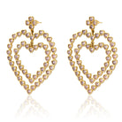 Maison Soula-Follow Your Heart Earrings Rose Pink-Earrings-3-Milagron.com