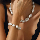 Maison Soula-La Sirena Pearl Bracelet-Bracelet-2-Milagron.com
