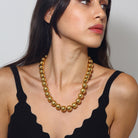 Maison Soula-Luna Ball Necklace Small Size Balls-Necklace-2-Milagron.com