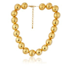 Maison Soula-Moon Ball Necklace Large Size Balls-Necklace-1-Milagron.com