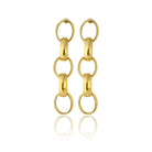 Maison Soula-Neith Chain Drop Earrings-Earrings-1-Milagron.com