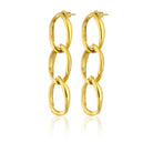 Maison Soula-Nyx Chain Earrings-Earrings-3-Milagron.com
