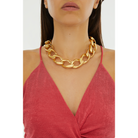 Maison Soula-Nyx Chain Necklace Thick Chains-Necklace-4-Milagron.com