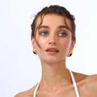 Maison Soula-Olympia Earrings Dark Amethyst-Earrings-4-Milagron.com