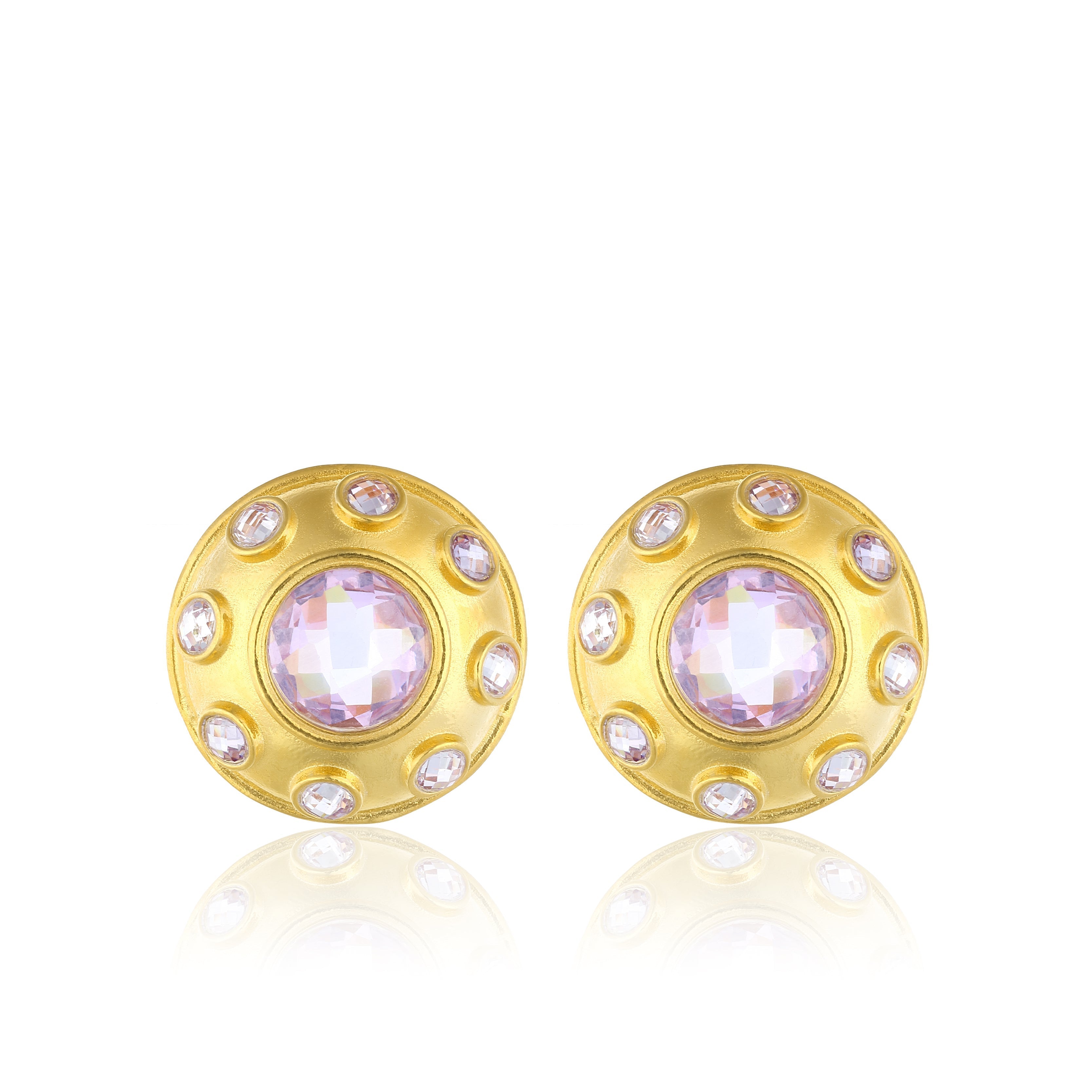 Maison Soula-Olympia Earrings Light Amethyst-Earrings-1-Milagron.com