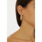 Maison Soula-Andromeda Hoop Earrings-Earrings-4-Milagron.com