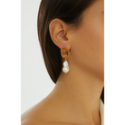 Maison Soula-Antheia Earrings Orange-2-Milagron.com