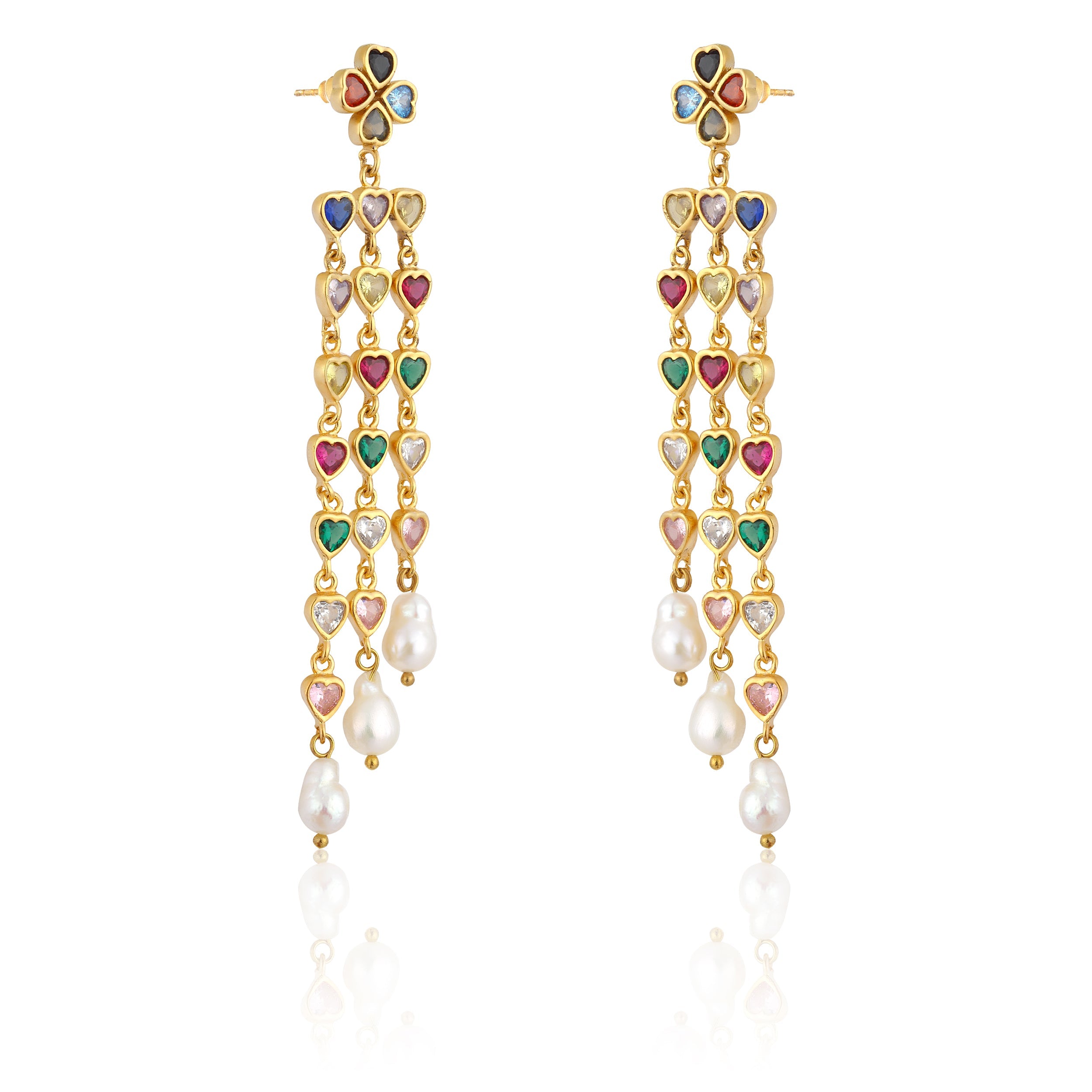 Maison Soula-Aphrodite Earrings-Earrings-3-Milagron.com