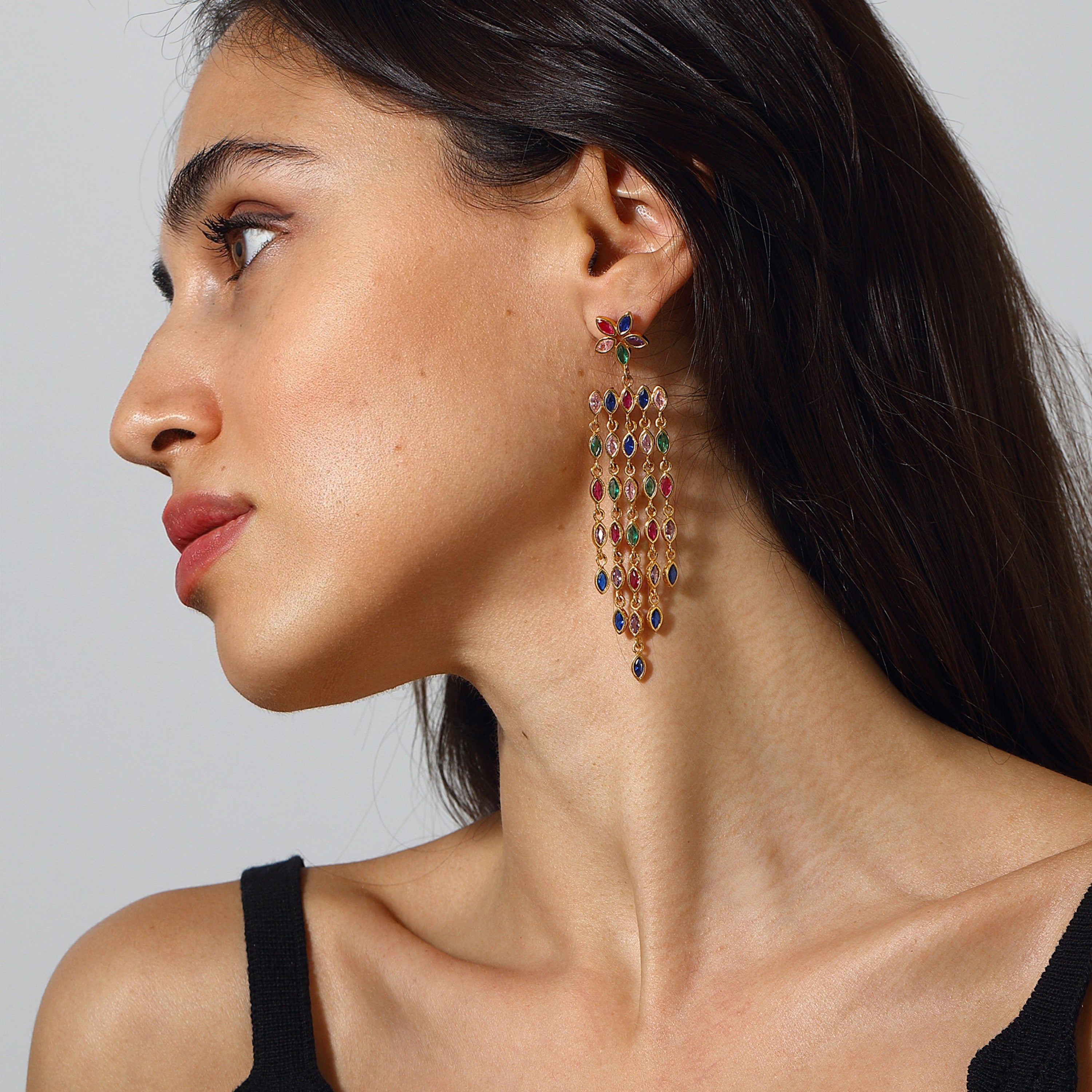 Maison Soula-Calypso Earrings-Earrings-2-Milagron.com