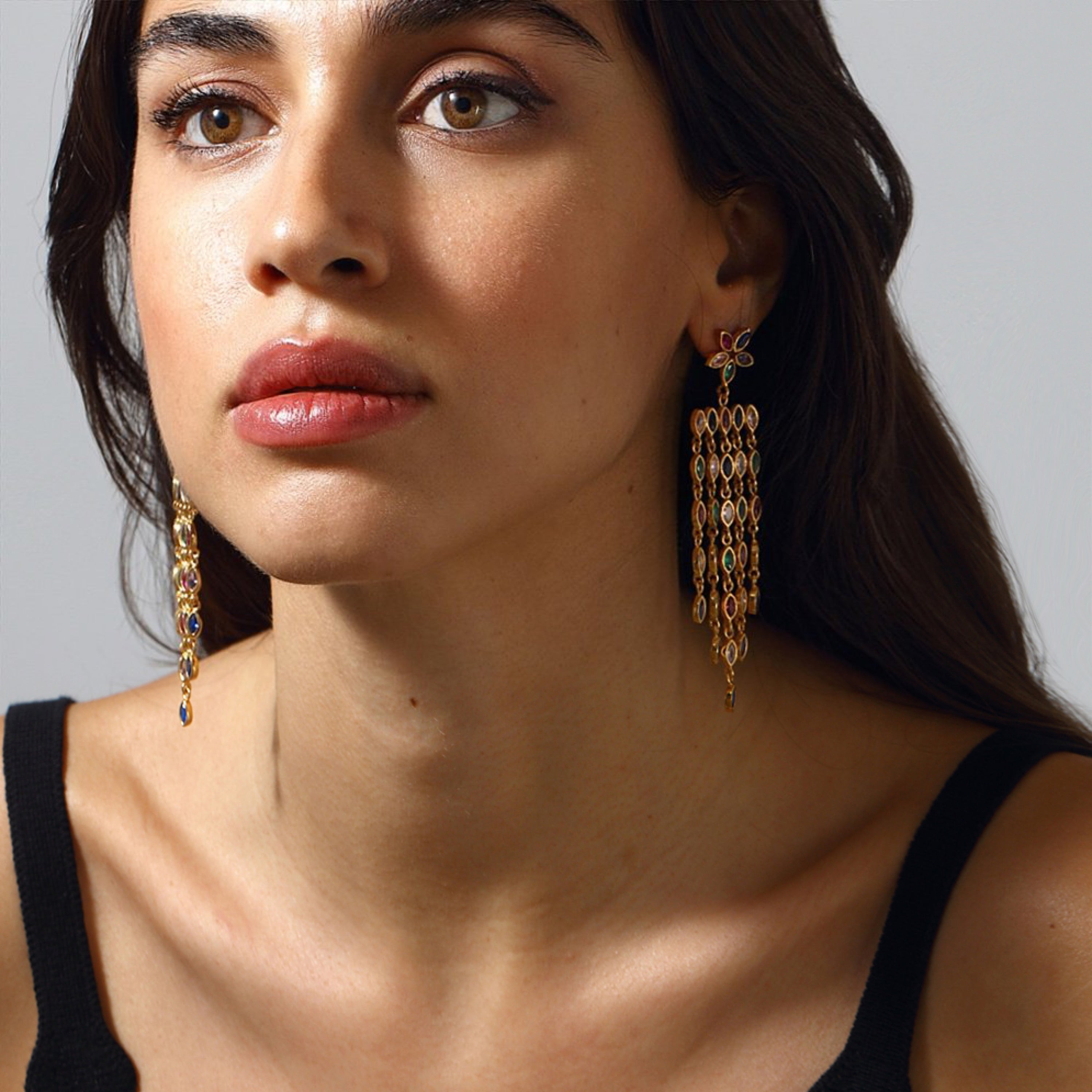 Maison Soula-Calypso Earrings-Earrings-5-Milagron.com