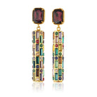 Maison Soula-Cher Drop Earrings Cherry Chocolate-Earrings-1-Milagron.com