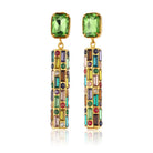 Maison Soula-Cher Drop Earrings Light Green-Earrings-1-Milagron.com