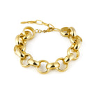 Maison Soula-Gaia Chain Bracelet Large Chains-1-Milagron.com