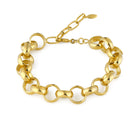 Maison Soula-Gaia Chain Bracelet Small Chains-1-Milagron.com