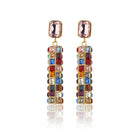 Maison Soula-Hypnos Drop Earrings Rose Pink-Earrings-1-Milagron.com