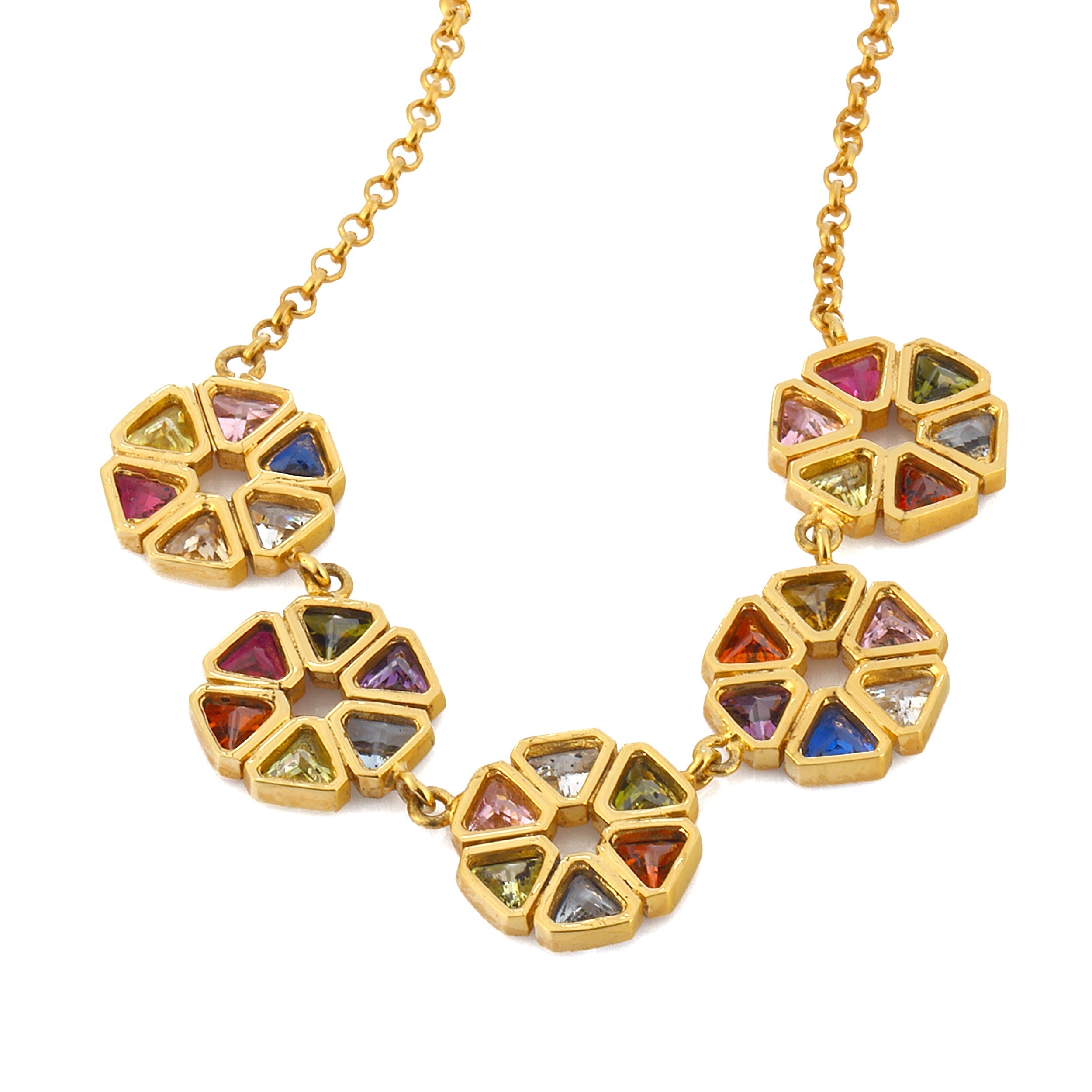 Maison Soula-Wheel Of Fortune Necklace Princess-Necklace-3-Milagron.com