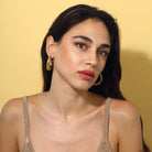 Maison Soula-Yeona Hoop Earrings-Earrings-3-Milagron.com
