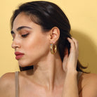 Maison Soula-Yeona Hoop Earrings-Earrings-4-Milagron.com