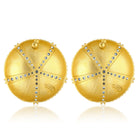 Maison Soula-Sea Urchin Earrings Aquamarine Blue-Earrings-3-Milagron.com