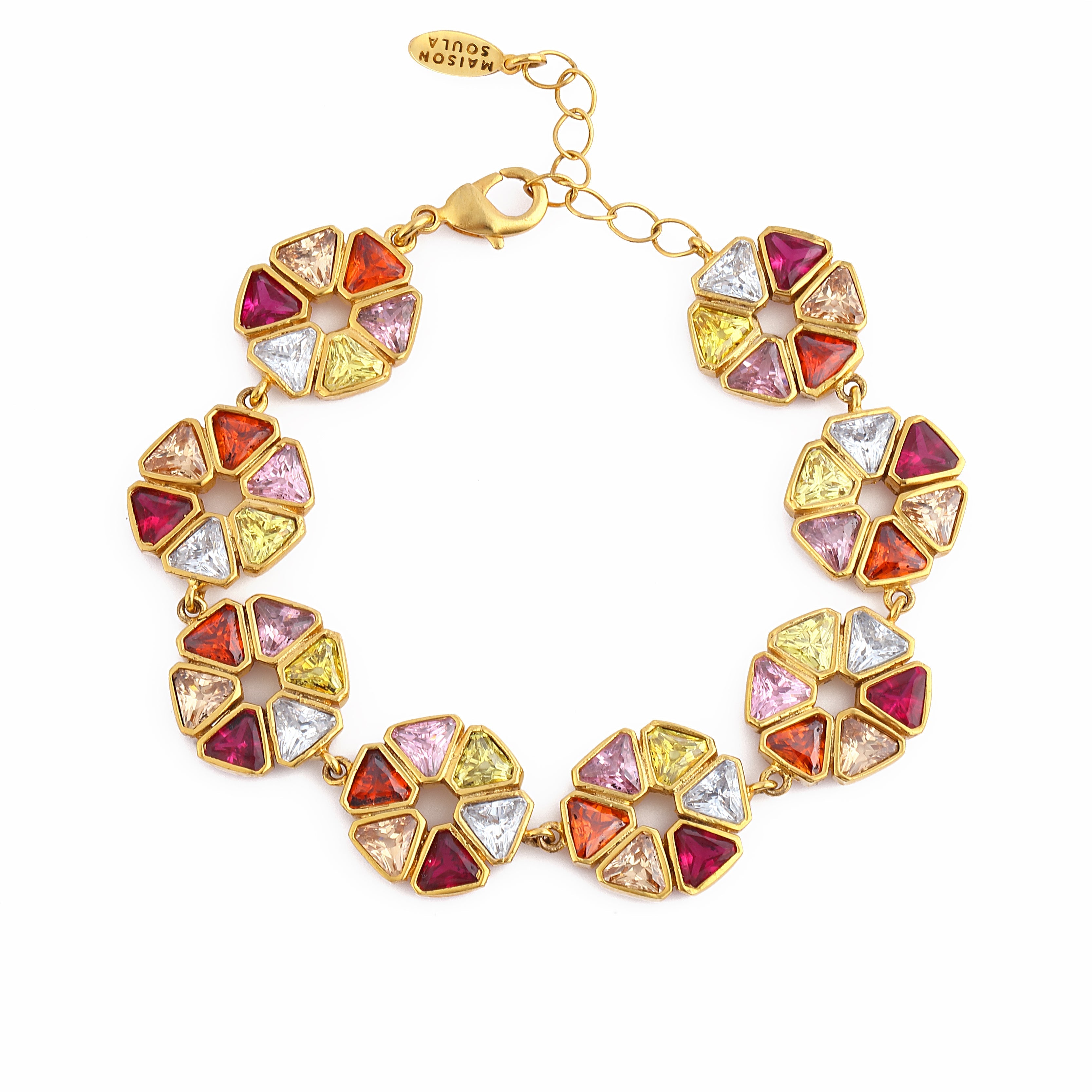 Maison Soula-Wheel Of Fortune Bracelet-Bracelet-1-Milagron.com
