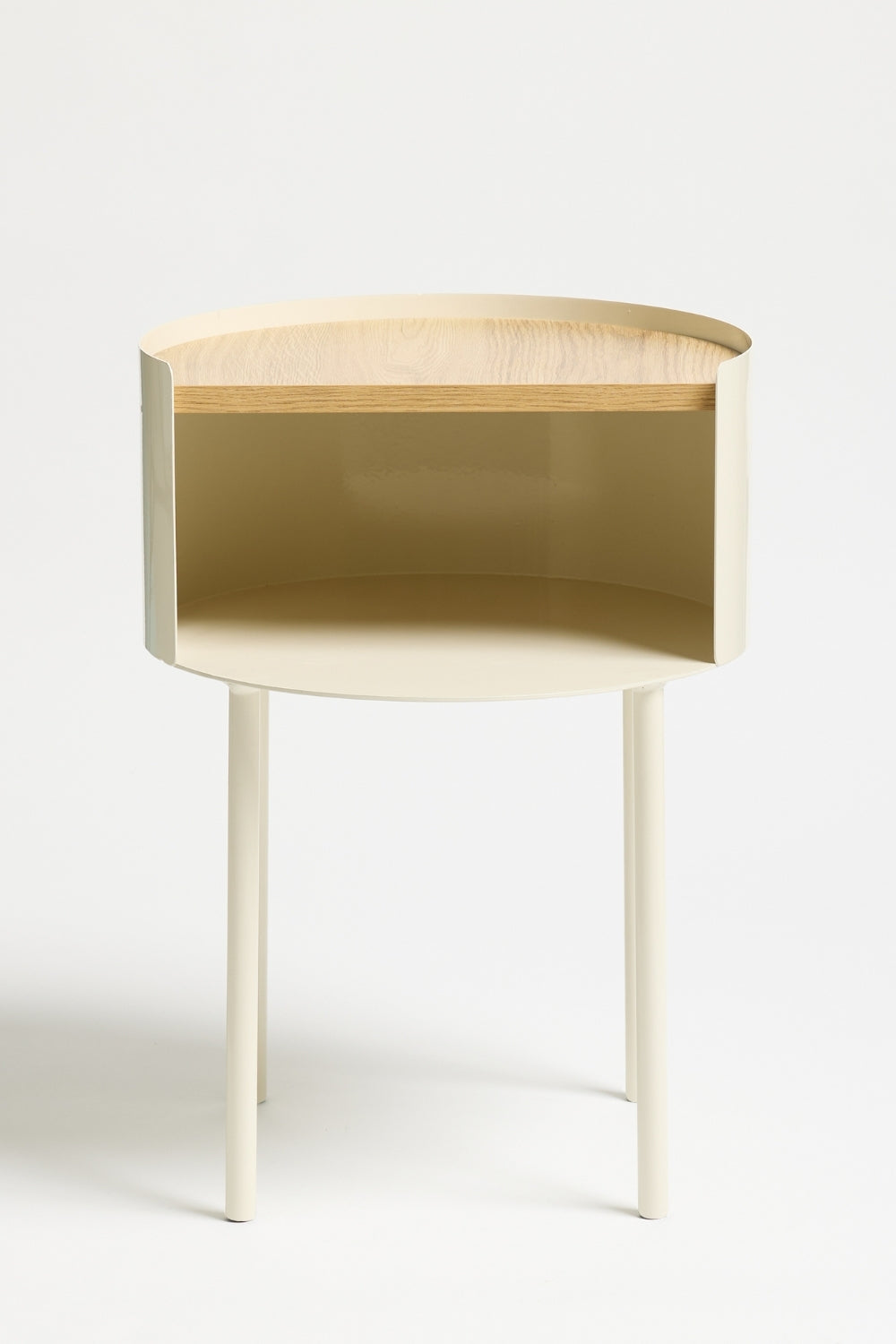 Espen Yan Sehpa & Komodin - Krem - 1