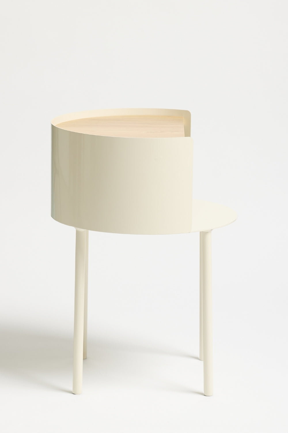 Espen Yan Sehpa & Komodin - Krem - 2