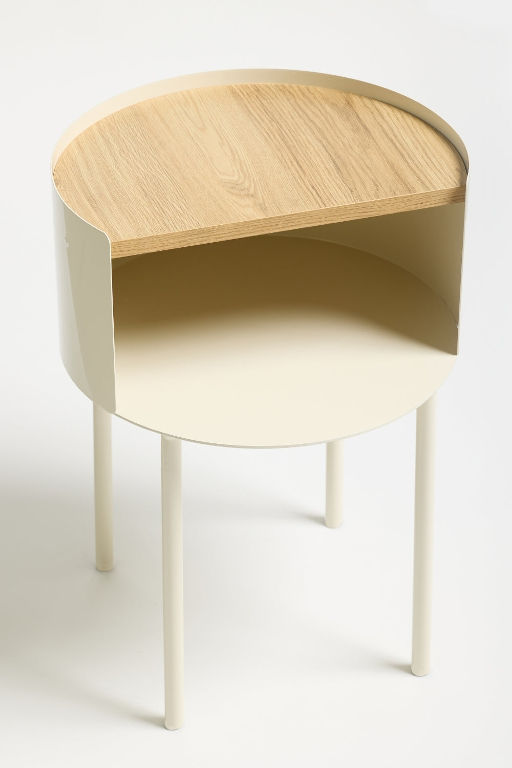 Espen Yan Sehpa & Komodin - Krem - 3