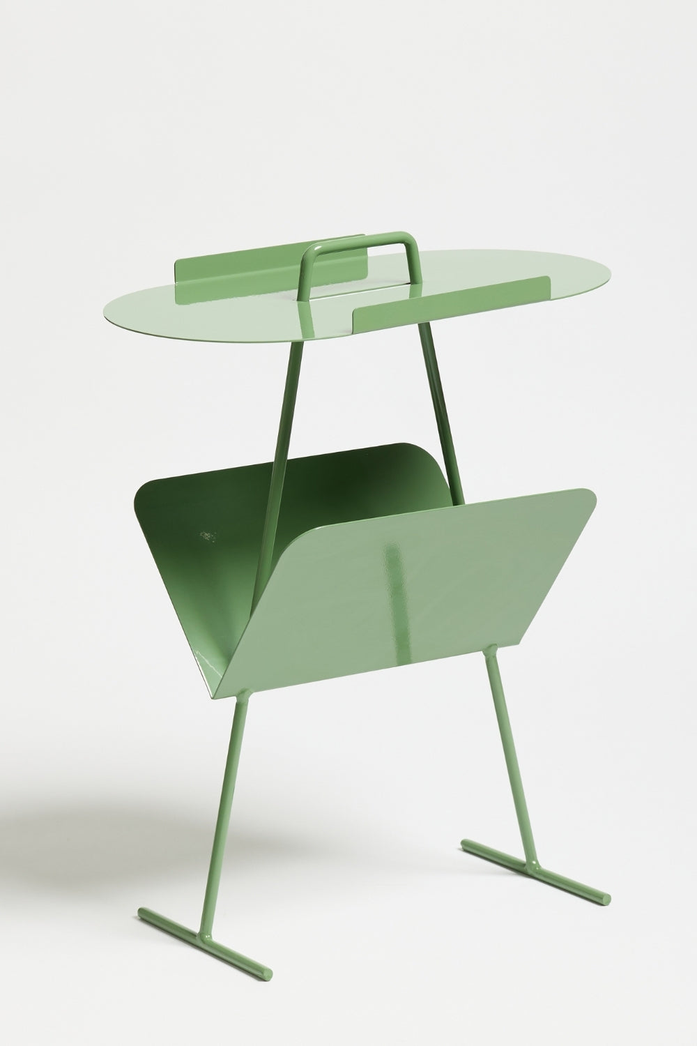 Goddy Gazetelikli Yan Sehpa - Matcha - 1