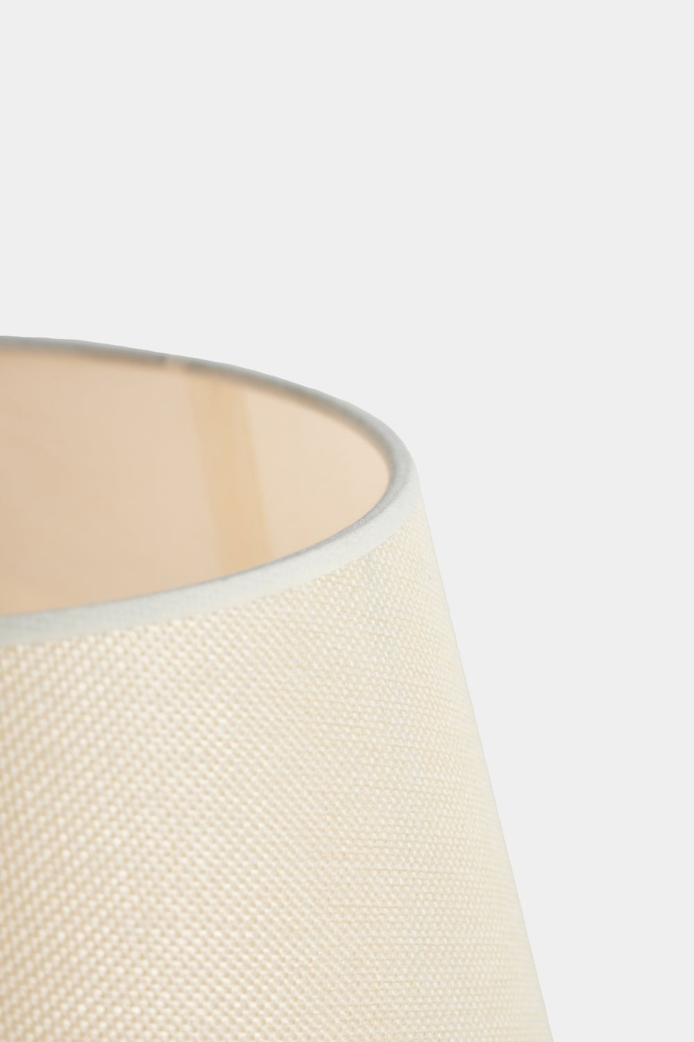 Luum Kumaş Şapkalı Traverten Abajur - 4