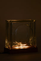 Mood Block Round Dekoratif Abajur - Hardal Sarısı - 6