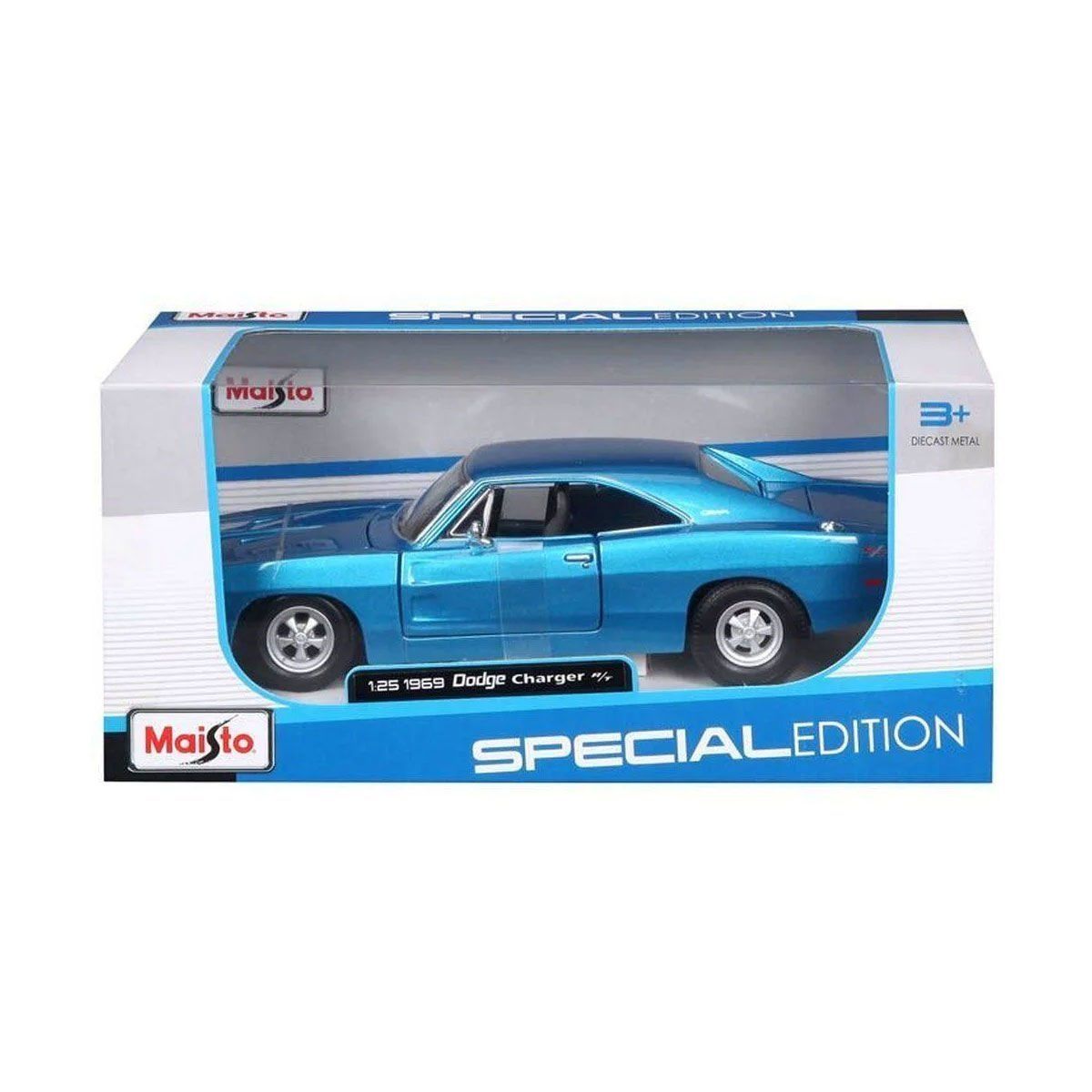 Maisto-May 31256 1969 Dodge Charger Rt 1:25 Model Araba Necotoys-Model Arabalar-1-Milagron.com