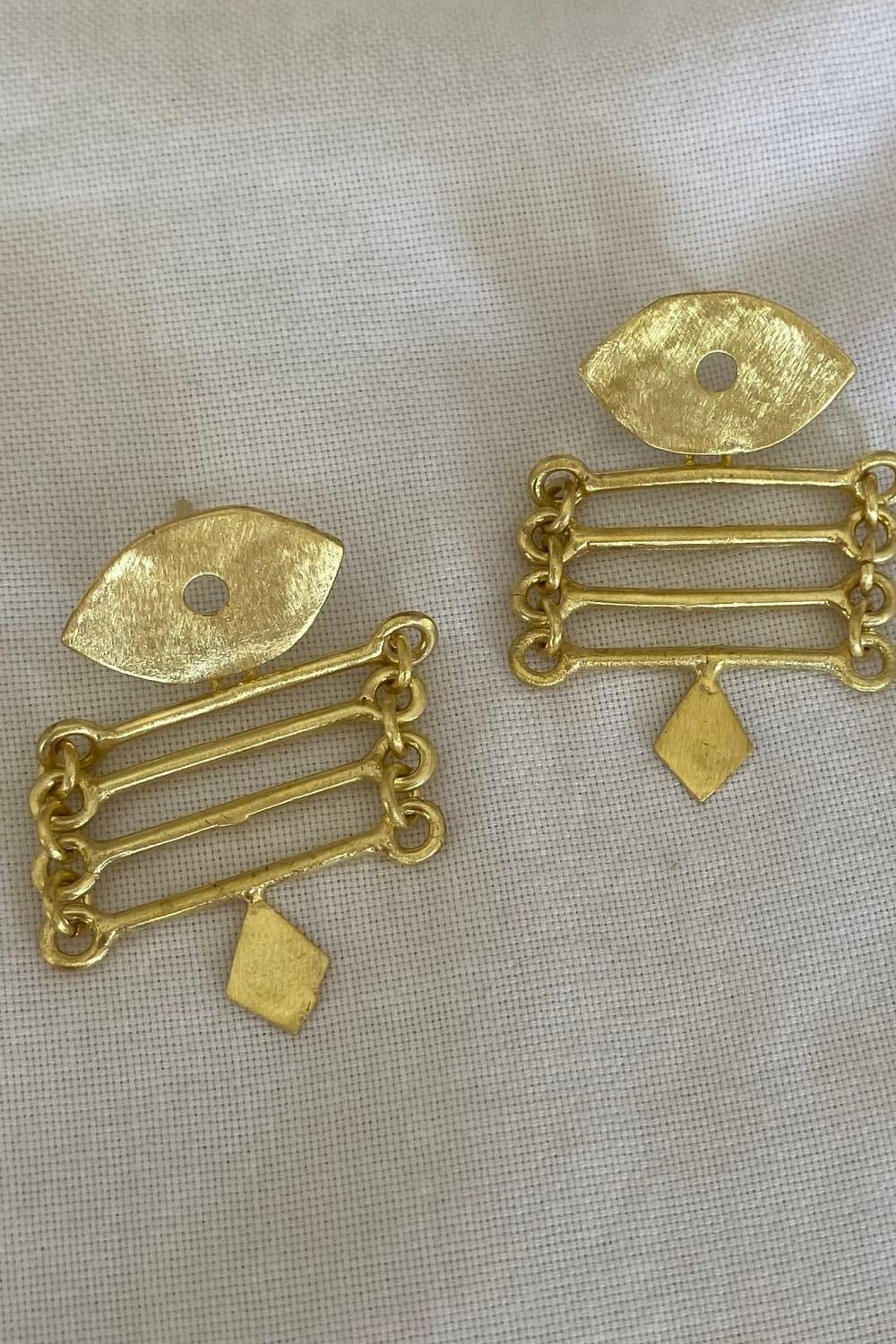 Maja Jewels-Horus Küpe-Küpe-3-Milagron.com