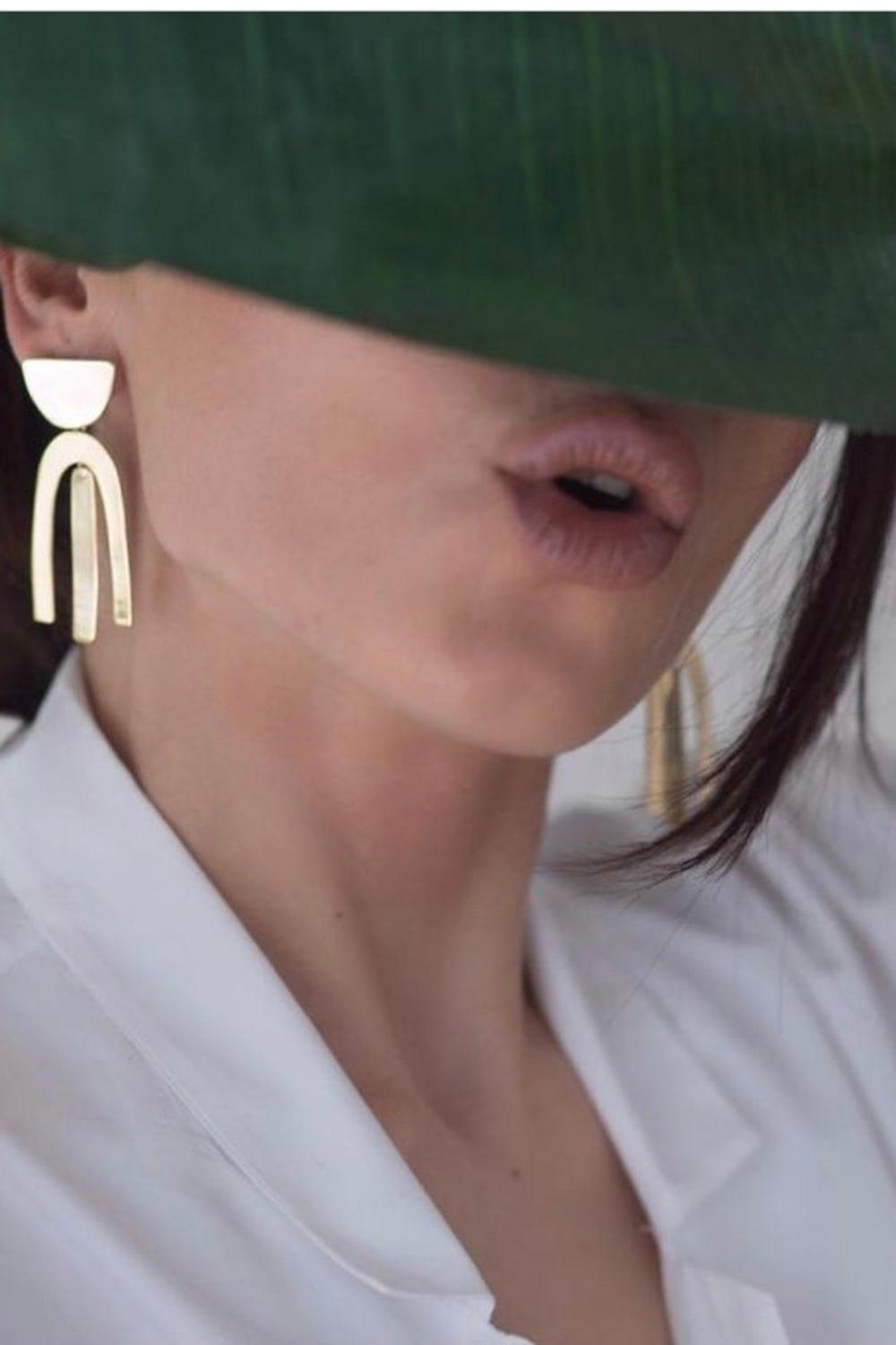 Maja Jewels-Maya Earrings-Küpe-1-Milagron.com
