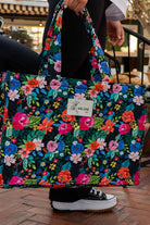 Mâlone Atelier-Dark Garden Tote Çanta-Omuz Çantası-5-Milagron.com