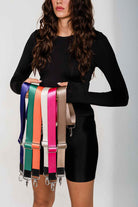 Mâlone Atelier-Deep Denim Kanvas Çanta (1 Adet Mâlone Çanta Askisi Hedi̇ye)-Omuz Çantası-3-Milagron.com