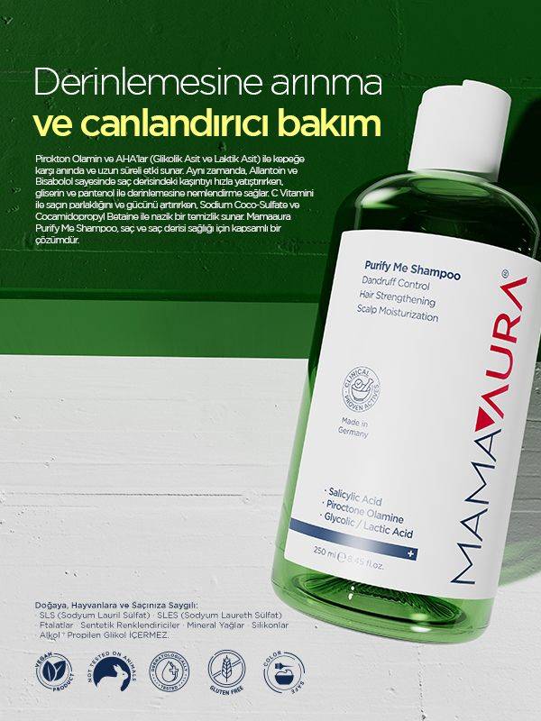 Mamaaura Purify Me Shampoo 250 ml