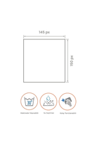 Mammam Baby-Sevimli Arılar Çok Amaçlı Su Geçirmez Yer/Masa Örtüsü-Mama Önlüğü-5-Milagron.com