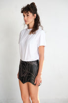 Manshet-Desire Deri Mini Etek-Etek-1-Milagron.com