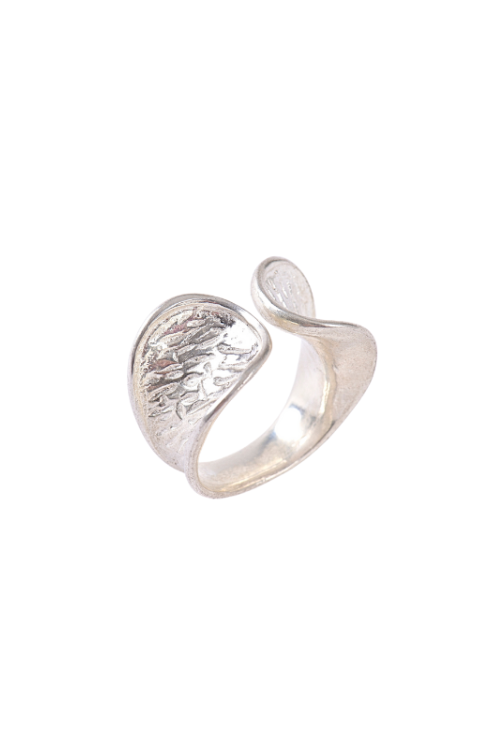 Manus In Mano-Branco Gümüş Yüzük-Yüzük-2-Milagron.com