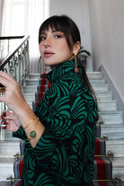 Manus In Mano-Niva İki Tur Opal Taş Gümüş Bilezik-Bileklik-2-Milagron.com