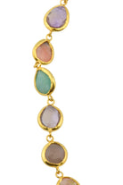 Manus In Mano-Santos Doğal Taş Gümüş Kolye-Kolye-3-Milagron.com